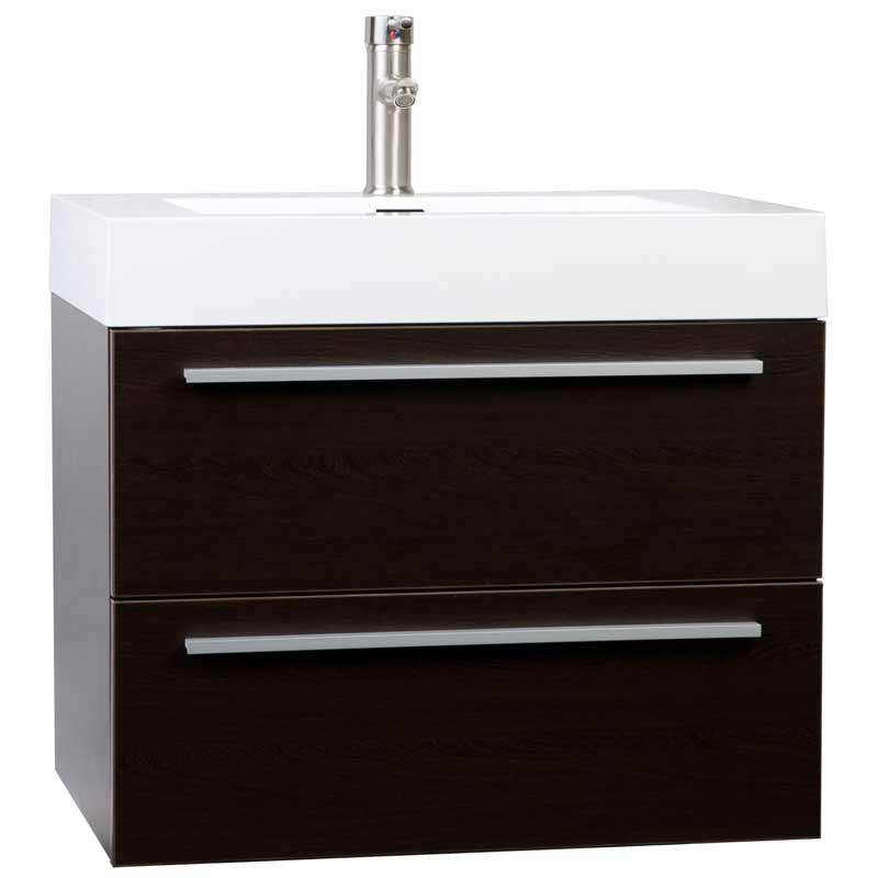 26 75 Single Bathroom Vanity Set In Espresso Tn T690 Wg