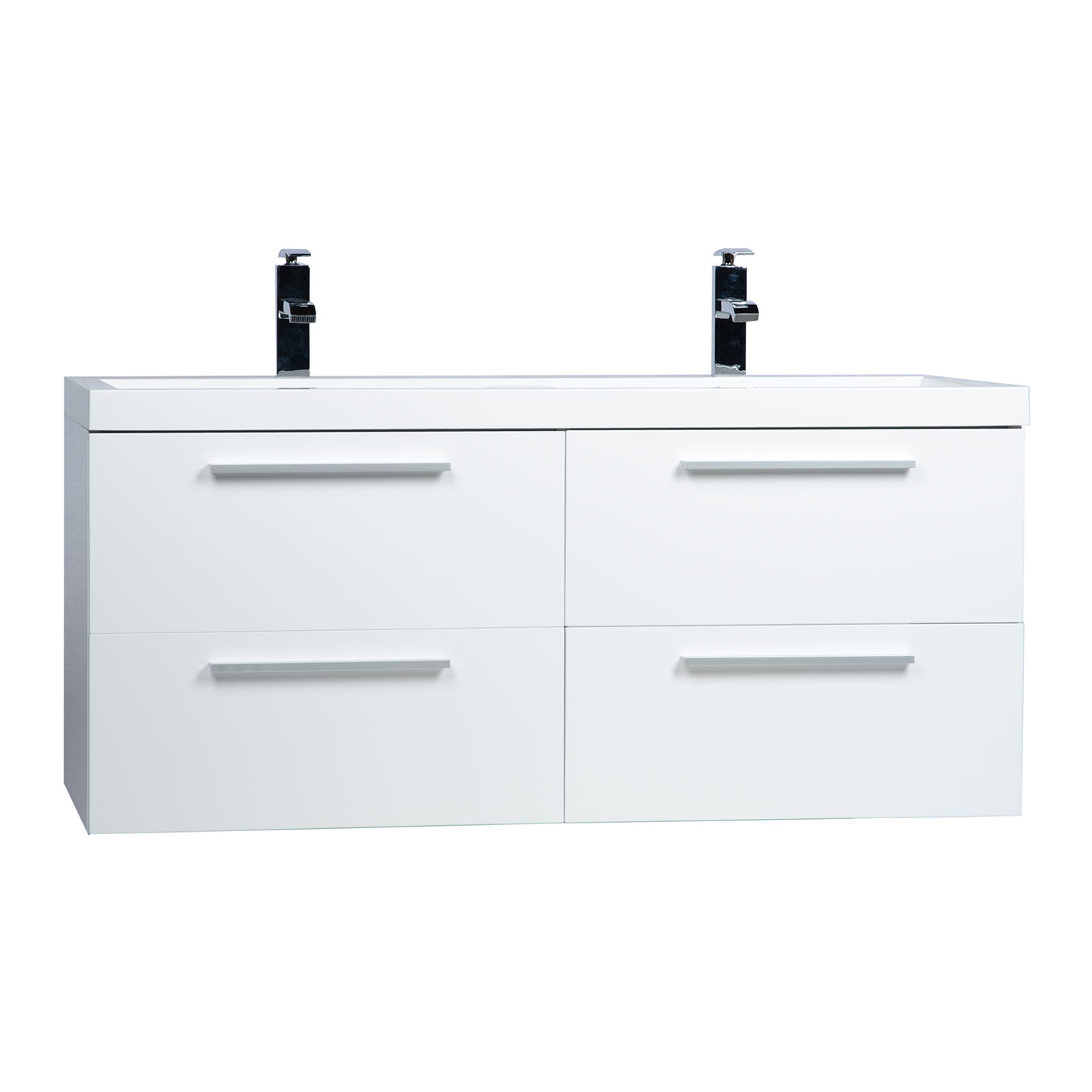 47 Inch Wall Mounted Modern Double Bathroom Vanity High Gloss 47 Wall Mounted Modern Double Bathroom Vanity High Gloss White Tn T1200d Hgw