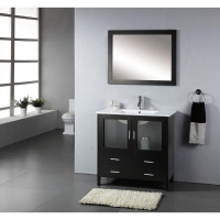 35.5" Single Bathroom Vanity Set in Espresso AG-AM015