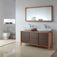 BARI 59" Solid Wood Double Vanity VM-V14168-IR