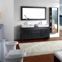 Palermo 71" Double Bathroom Vanity Mirror Set VM-V12022-BOK by ConceptBaths.com