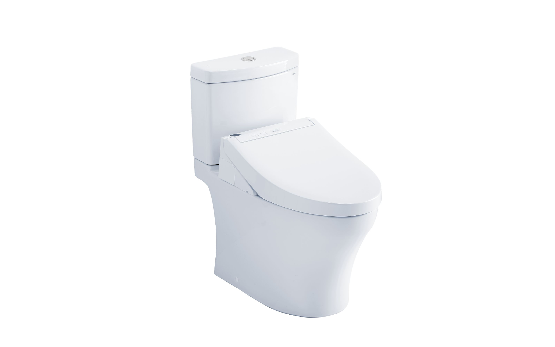 [MW6143084CEFG#01] TOTO Carlyle II 1.28 GPF One Piece Elongated Toilet With Washlet C5 Bidet Seat (SAK03124)