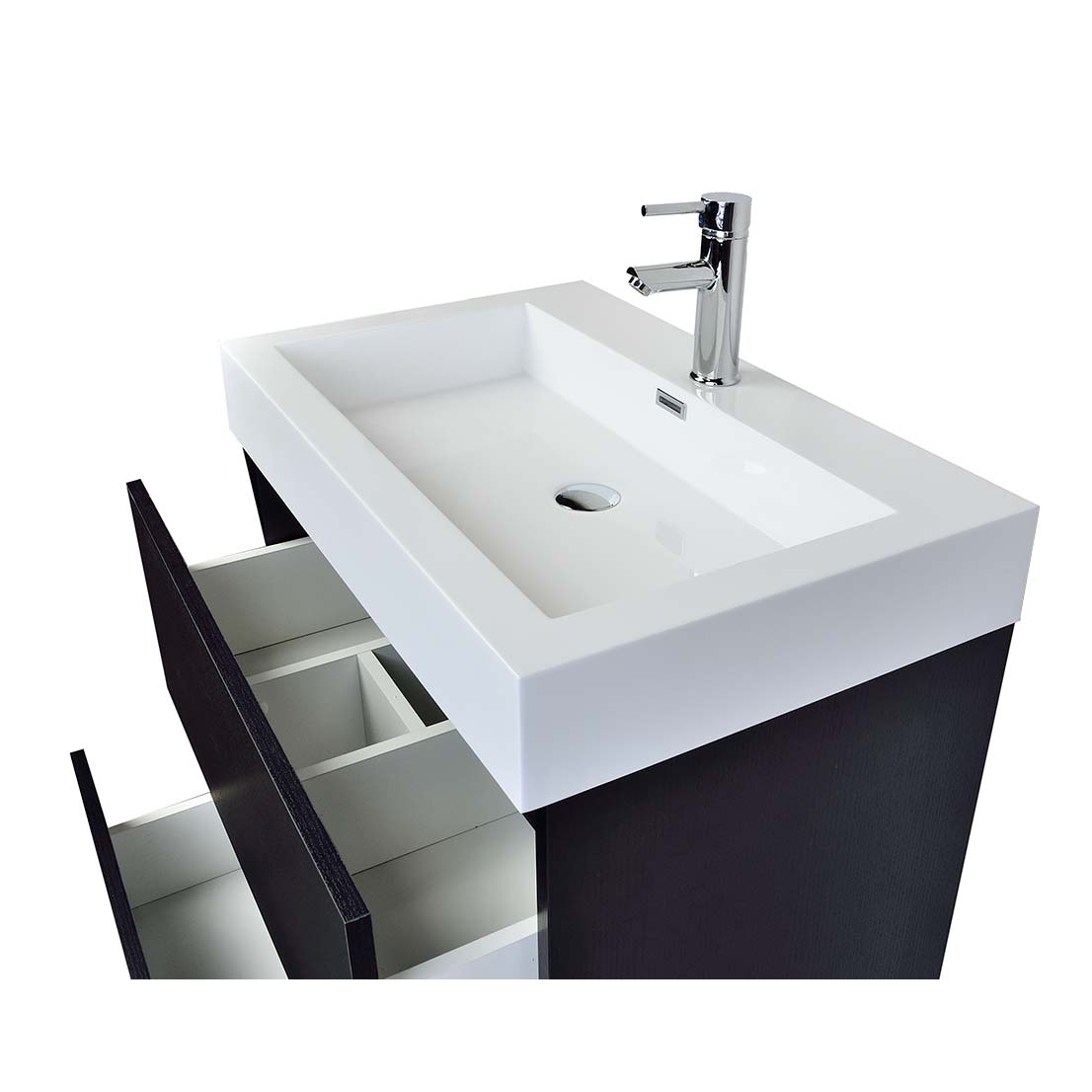 295 Contemporary Bathroom Vanity Black Tn Ly750 Bk Conceptbathscom