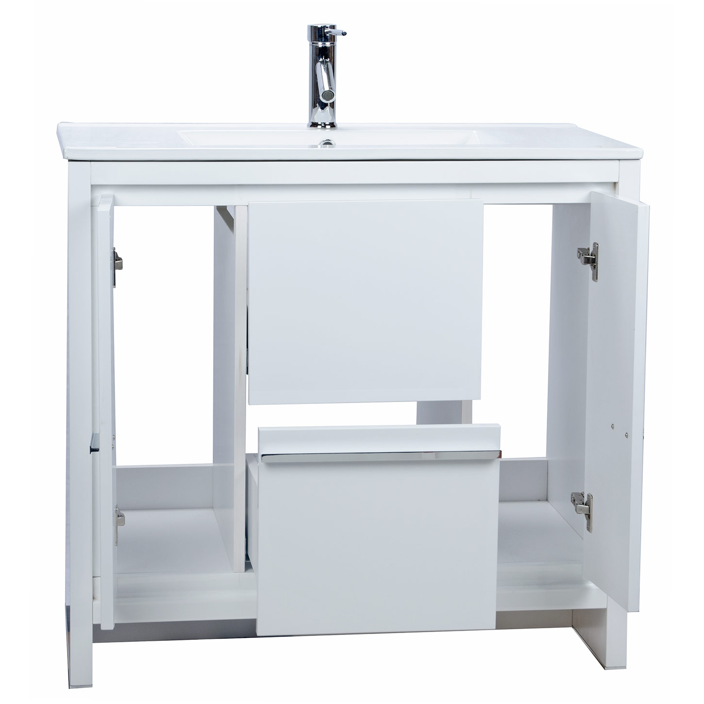 Buy Cbi Enna 36 Inch Modern Bathroom Vanity High Gloss White Tn La900 Hgw On Concepbaths Com