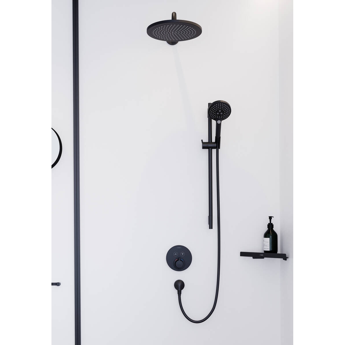 Buy Hansgrohe - 27617670 - Unica Wallbar Classic, 24'' in Matte