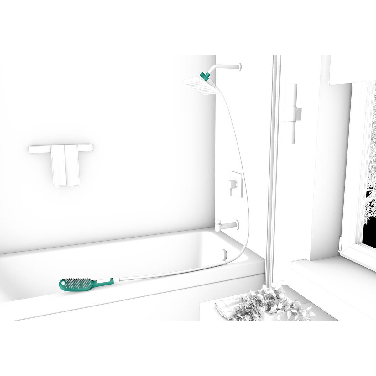 Buy Hansgrohe 04974540 Dog Shower Dog Shower Bundle, 3Spray, 1.75