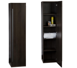 16" x 67" Linen Cabinet in Grey Oak TN-N1200-SC-GO