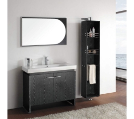 40" Black Oak Single Bathroom Vanity Emperia VM-V12041-BOK