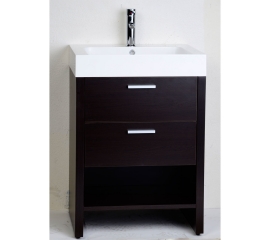 Mula 23.5" Modern Bathroom Vanity Espresso RS-L600-WG