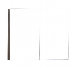 Medicine Cabinet w Mirror Grey Oak 31.5 in. W x 26 in. H TN-TB800-MC-GO