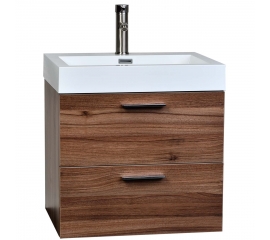 22.75" Single Bathroom Vanity Set in Light Teak, Discount Single Bathroom Vanity Set