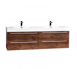 Andria 71" Contemporary Double Wall Mounted Rosewood TN-M1810-RW