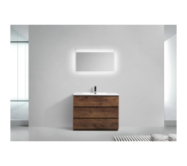 Edison 41.9" Single Bathroom Vanity Set in Rosewood TN-ED1065-RW