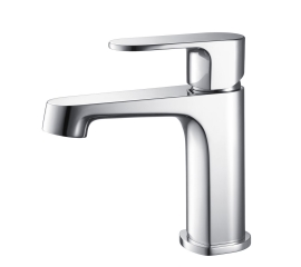 CBI Columbia Single Handle Bathroom Faucet in Brushed Nickel AV-BF04CH