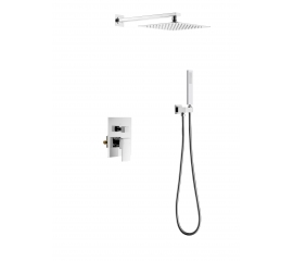 Essence Hardware Mercer Pressure Balance Shower Set with Rainfall and Handheld, Chrome