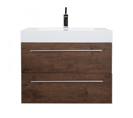 27"  Wall Mounted Single Bathroom Vanity, Rosewood TN-T690-RW