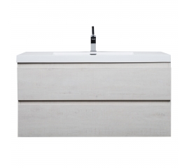 Angela 41.9" Wall-Mount Bathroom Vanity  Birch White TN-AG1065-BW