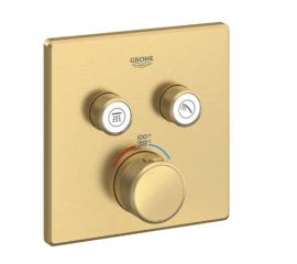 Grohe - 29141GN0 - Dual Function Thermostatic Valve Trim Brushed Cool Sunrise