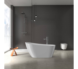 Allure Acrylic Freestanding Soaking Bathtub  55" x 31"