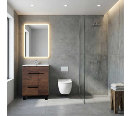 CBI Gili 24 Inch  Modern Bathroom Vanity, RosewoodTN-GL24-RW