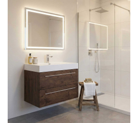 27 inch Single Bathroom Vanity, Rose Wood, TN-M690-RW