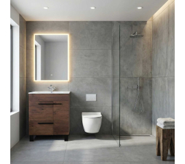 CBI Gili 28 Inch  Modern Bathroom Vanity, RosewoodTN-GL28-RW