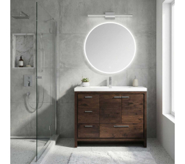 CBI 42 Inch Rosewood Modern Bathroom Vanity TN-LY1065L-RW