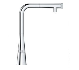 GROHE ZEDRA 31559002 GROHE Zedra SmartControl Pull-Out Single Spray Kitchen Faucet 1.75 GPM (6.6 L/min) GROHE StarLight Chrome
