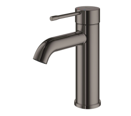 Grohe 23592A0A ESSENCE Single Hole Single-Handle S-Size Bathroom Faucet, 1.2 GPM (4.5 L/min) Hard Graphite
