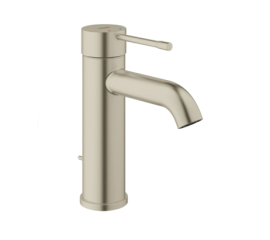 Grohe 23592ENA ESSENCE Single Hole Single-Handle S-Size Bathroom Faucet, 1.2 GPM (4.5 L/min) Brushed Nickel InfinityFinish