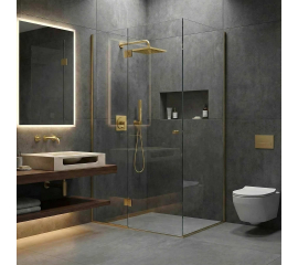 KOHLER Castia  Two-outlet  Pressure Balanced Shower System, Vibrant Brushed Moderne Brass
