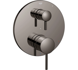 Grohe 29427A00 TIMELESS PRESSURE BALANCE VALVE TRIM WITH 3-WAY DIVERTER WITH CARTRIDGE Hard Graphite