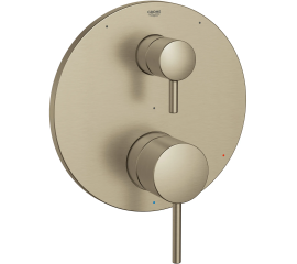 Grohe 29427EN0 TIMELESS PRESSURE BALANCE VALVE TRIM WITH 3-WAY DIVERTER WITH CARTRIDGE Brushed NickelGrohe 29427EN0 TIMELESS PRESSURE BALANCE VALVE TRIM WITH 3-WAY DIVERTER WITH CARTRIDGE Brushed Nickel