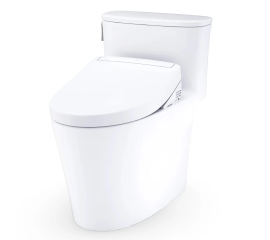 TOTO Aurora™ WASHLET®+ One-Piece Toilet - 1.28 GPF with S5 MW6863446CEFG#01