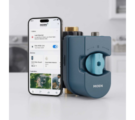 Moen Flo By Moen 1" Smart Home Water Security System With Water Monitoring and Remote Automatic Shutoff