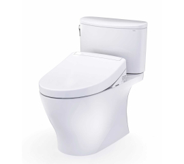 TOTO Washlet+ Nexus Two-piece Elongated 1.28 GPF Toilet With S5 Bidet Seat