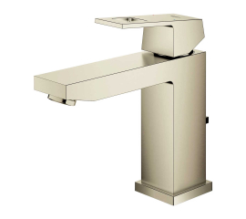Grohe Eurocube 1.2 GPM Single Hole Bathroom Faucet with SilkMove, StarLight, EcoJoy, and QuickFix Technologies - Includes Drain AssemblyGrohe Eurocube 1.2 GPM Single Hole Bathroom Faucet with SilkMove, StarLight, EcoJoy, and QuickFix Technologies - Includes Drain AssemblyGrohe Eurocube 1.2 GPM Single Hole Bathroom Faucet with SilkMove, StarLight, EcoJoy, and QuickFix Technologies - Includes Drain Assembly