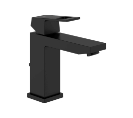 Grohe Eurocube 1.2 GPM Single Hole Bathroom Faucet with SilkMove, StarLight, EcoJoy, and QuickFix Technologies - Includes Drain Assembly