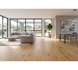 Meadival Spring Asher Engineered Wood Floor with 8 -Layers 5/8'' x 7.5''x 87"xRL