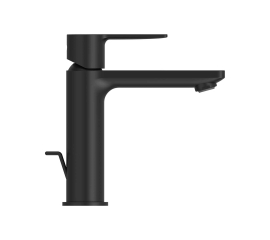 Grohe 23794243A LINEARE Single Hole Single-Handle S-Size Bathroom Faucet, 1.2 GPM (4.5 L/min) Matte Black
