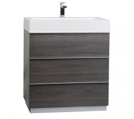 29.25" Single Bathroom Vanity Set in Oak  RS-L750-OAK