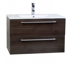 32" Wall-Mount Modern Bathroom Vanity Set Grey Oak RS-DM800-GO