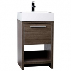 20" Bathroom Vanity Set Espresso TN-L500-GO