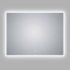 LED Illuminated Bathroom / Vanity Wall Mirror 41.9" x 35.5" LAM-049D