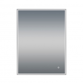 Aurora 23.6"W x 31.5"H Edge-lit LED Illuminated Mirror, Anti-fog, Color Temperature Adjustable LAM-K1006A