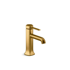 Kohler Occasion Single-Handle Bathroom Sink Faucet in Vibrant Brushed Moderne Brass ,Model: K-27000-4-2MB