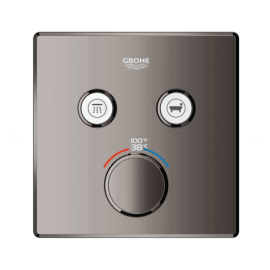 Grohe - 29141A00 - GROHTHERM SMARTCONTROL Dual Function Thermostatic Valve Trim Hard Graphite