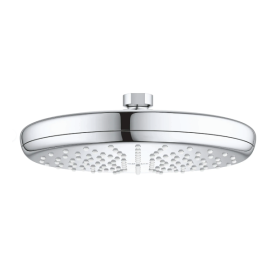Grohe 26409000 TEMPESTA 210 SHOWER HEAD, 8" - 1 SPRAY, 1.75 GPM ( (6.6 L/min) GROHE StarLight Chrome