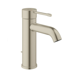 Grohe 23592ENA ESSENCE Single Hole Single-Handle S-Size Bathroom Faucet, 1.2 GPM (4.5 L/min) Brushed Nickel InfinityFinish