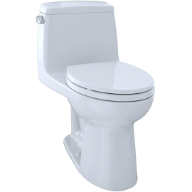 TOTO Eco UltraMax 1.28 GPF One Piece Round Toilet - Seat Included